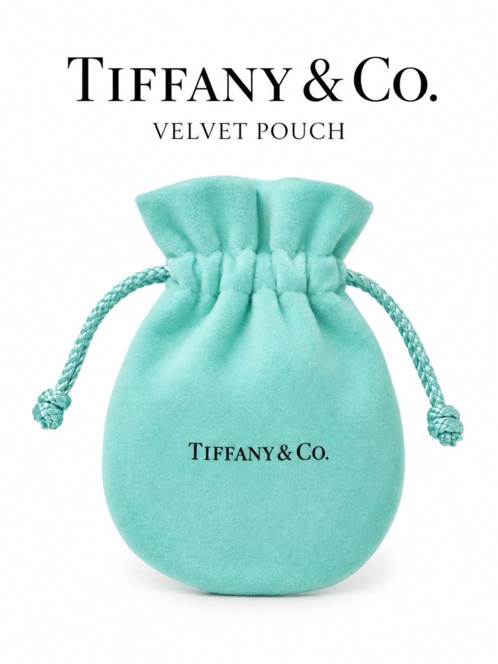 Tiffany &‎ Co. Turquoise Jewelry Pouch